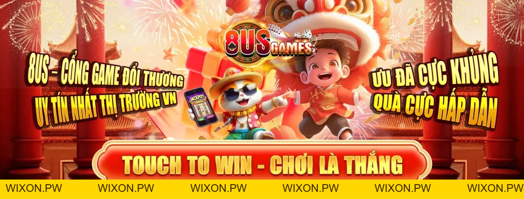 8US | Cổng Game Bài Đổi Thưởng 8US Top 1 Châu Á - Wixon
